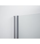 Photo: ESCA SHELF wall profile with groove 2100mm, chrome