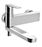 Photo: PAX Wall mounted bath mixer, Swivel Spout, chrome