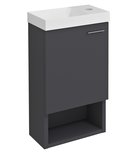 Photo: LATUS XI washbasin cabinet 30x53x16,5cm, anthracite matt