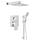 Photo: CUBEMIX podomietková sprchová súprava s&nbsp;pákovou batériou, 2 výstupy, chróm
