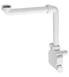 Photo: SQUID nábytkový sifon šetřící místo, 5/4", odpad 32mm, bílá