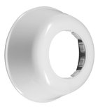 Photo: Rosette 78/40mm, height 34mm, ABS/white