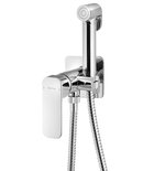 Photo: SPY Wall-mounted mixer with a bidet shower, chrome