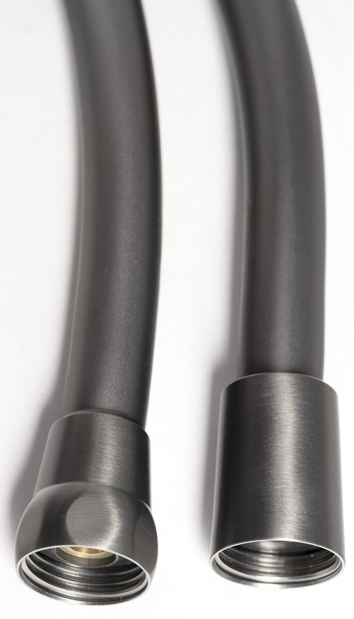 Sapho SOFTFLEX plastová sprchová hadice, 120cm, gun metal 1208-10GM