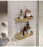 Photo: SMART shower shelf, 300x45x128mm,  gold matt
