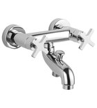 Photo: TRAX Wall Mounted Bath Mixer Tap, chrome