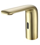 Photo: Deck-Mounted Sensor Tap, 6V DC (4xAA), gold matt