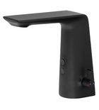 Photo: Deck-Mounted Sensor Tap with Temperature Control, 6V DC (4xAA), black matt