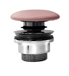 Photo: GSI umývadlová výpust  5/4", click-clack, keramická zátka, 5-65mm, blush mat