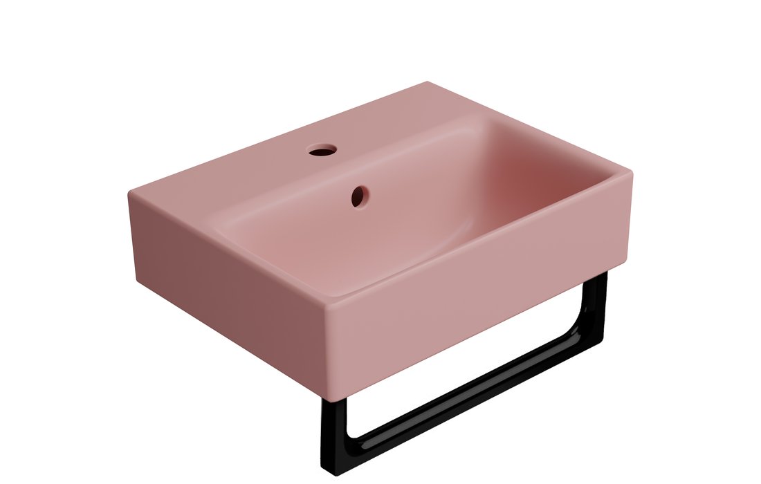 GSI NUBES keramické umývátko 40x32cm, blush mat 9684124