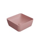 Photo: SAND/NUBES counter top ceramic washbasin 38x38cm, blush matt
