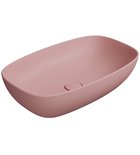 Photo: NUBES ceramic washbasin on the board 60x38cm, blush matt