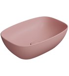 Photo: NUBES ceramic washbasin on the board 50x35cm, blush matt