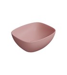 Photo: NUBES ceramic washbasin on the board 40x35cm, blush matt
