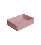 Photo: KUBE X counter top ceramic washbasin, 50x37cm, blush matt