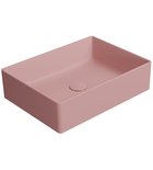 Photo: KUBE X counter top ceramic washbasin, 50x37cm, blush matt