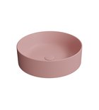 Photo: KUBE X counter top ceramic washbasin, dia 45cm, blush matt