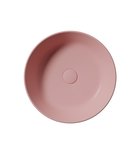 Photo: KUBE X counter top ceramic washbasin, dia 45cm, blush matt