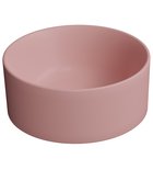 Photo: KUBE X counter top ceramic washbasin, dia 32cm, blush matt