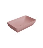 Photo: PURA counter top ceramic washbasin 60x38cm, blush matt