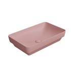 Photo: PURA counter top ceramic washbasin 60x38cm, blush matt