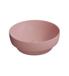 Photo: PURA counter top ceramic washbasin, dia 40cm, blush matt