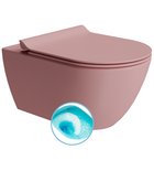 Photo: PURA závesná WC misa, Swirlflush, 36x55cm, blush dual-mat