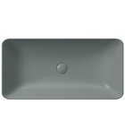 Photo: NUBES counter top ceramic washbasin 80x40cm, agave matt