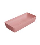 Photo: NUBES counter top ceramic washbasin 80x40cm, blush matt