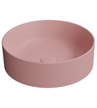 Photo: KUBE X Counter Top Ceramic Washbasin dia 40 cm, blush matt