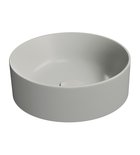 Photo: KUBE X Counter Top Ceramic Washbasin dia 40 cm, cenere matt