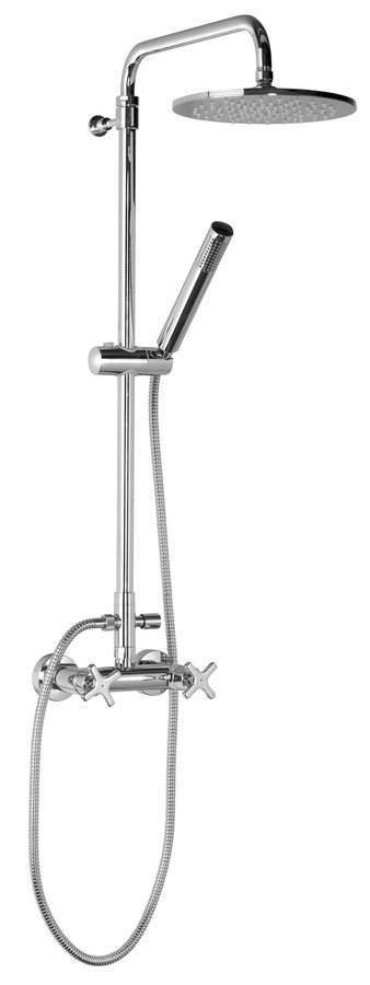 Sapho TRAX nástěnná sprchová baterie pro sloup 990E, chrom 686R