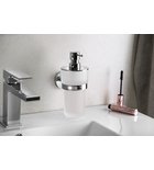 Photo: LARISSA dávkovač mýdla 250ml, mléčné sklo, chrom