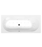 Photo: ASTRA B hydromasážna vaňa, 165x75x48cm, Attraction Hydro-Air, chróm