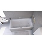 Photo: MARLENE Whirlpool Bath, 180x80x48cm, Active Hydro-Air, chrome