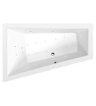 Photo: TRIANGL L wanna z hydromasażem, 180x120x50cm, Active Hydro-Air, chrom