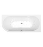 Photo: VIVA R Whirlpool-Badewanne, 175x80x47cm, Active Hydro-Air, Chrom