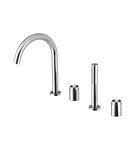 Photo: ULTRAMIX Deck Mounted 4 Hole Mixer Tap, chrome