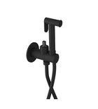 Photo: ULTRAMIX body of bidet mixer with Stop shower, round, black matt