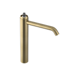 Photo: ULTRAMIX body of washbasin mixer tap without drain, extended spout, gold matt