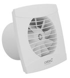 Photo: UC-10 TH kúpeľňový ventilátor axiálny s automatom, 8W, potrubie 100mm, biela