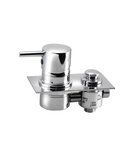 Photo: Deck Mounted Bath Mixer Tap with Diverter, chrome