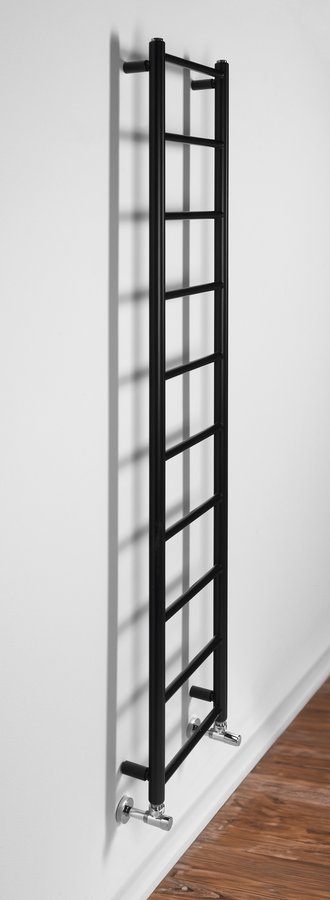 Sapho DINA otopné těleso 350x1680mm, černá mat IR378TB