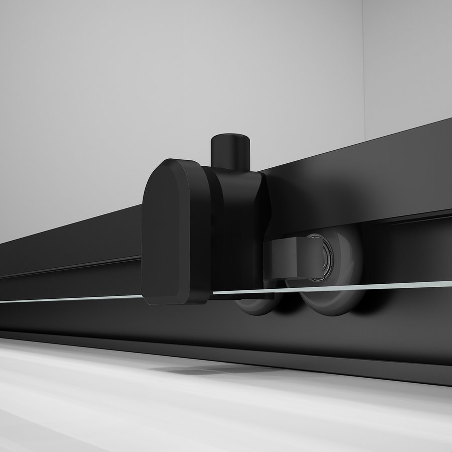 Polysan EASY BLACK obdélníkový sprchový kout 1100x800mm, čiré sklo L/P varianta EL1115B-02