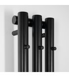 Photo: PILON vykurovacie teleso 196x1800mm, so 3 háčikmi, čierna mat
