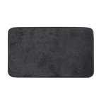 Photo: FUZZY bathroom mat, 50x80cm, 100% polyester, non-slip, black