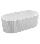 Photo: TURIA STRIP Freistehende Badewanne 170x80cm, Weiß