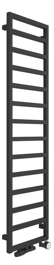 Sapho GIANLUCA otopné těleso 400x1590mm, černá mat GL159B