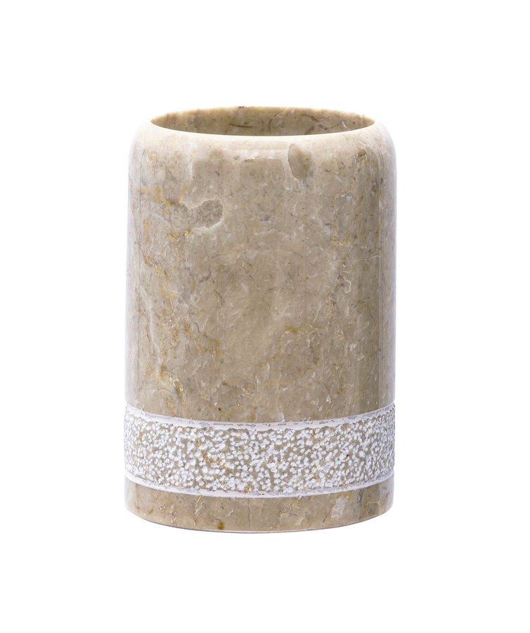 POSH sklenka na postavení, mramor, béžová 2234119