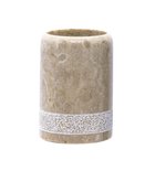 Photo: POSH sklenka na postavení, mramor, béžová